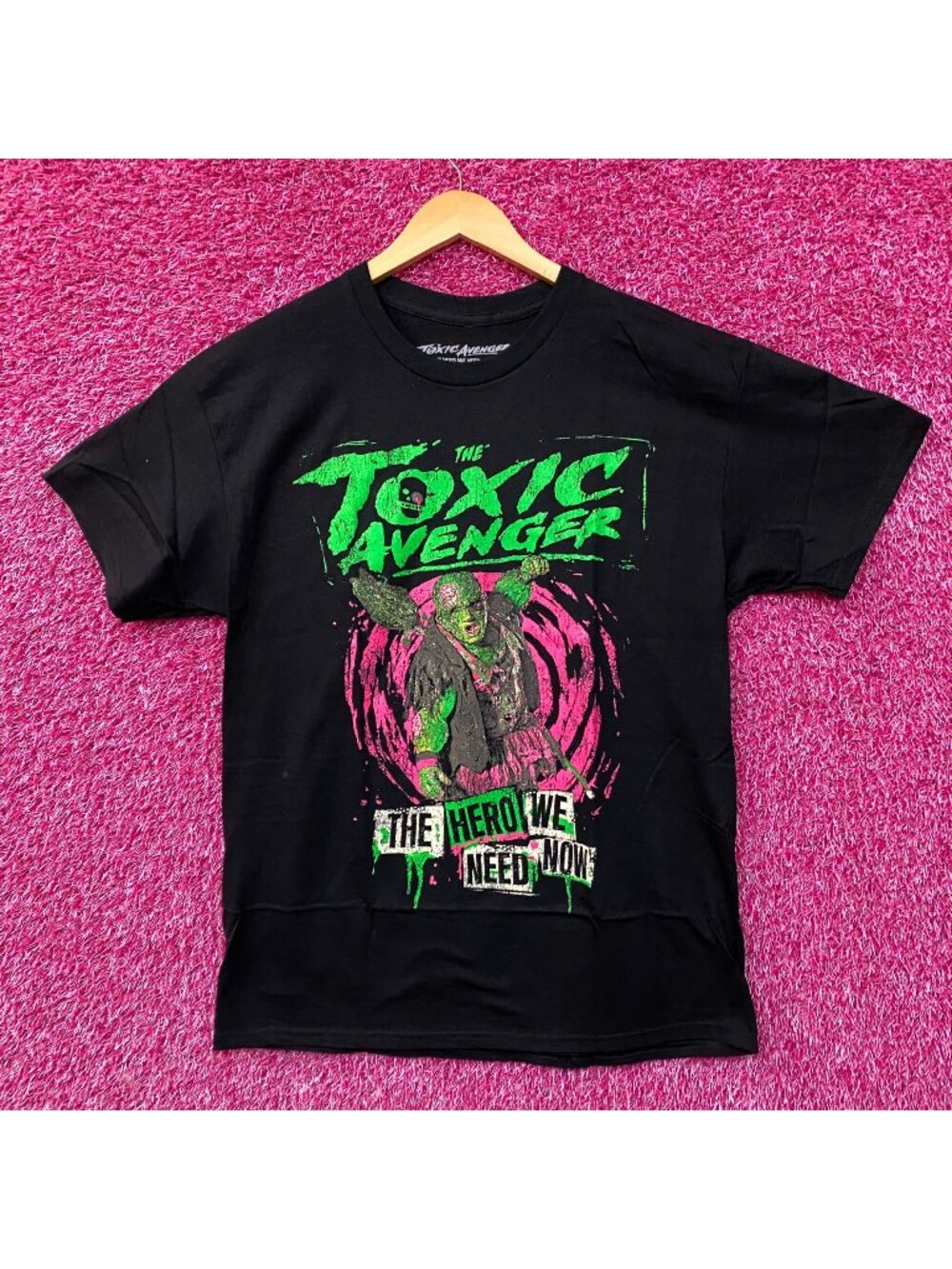 The Toxic Avenger: The Hero We Need Now T-Shirt Large